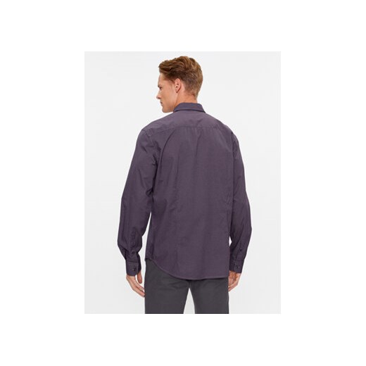 Sisley Koszula 5PFRSQ02D Fioletowy Regular Fit Sisley XL MODIVO