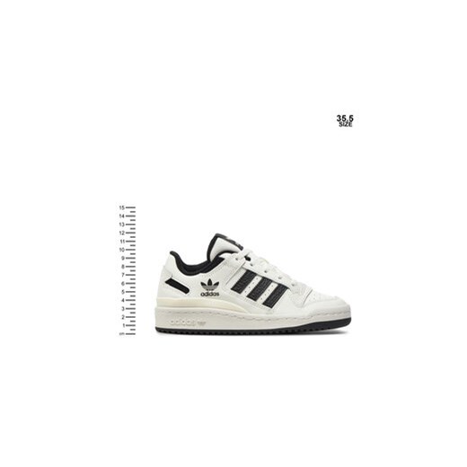 adidas Sneakersy Forum Low Cl J IH7918 Biały 35_5 MODIVO