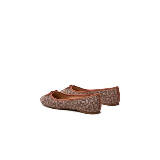 Coach Baleriny Abigail CT240 Brązowy Coach 37 MODIVO