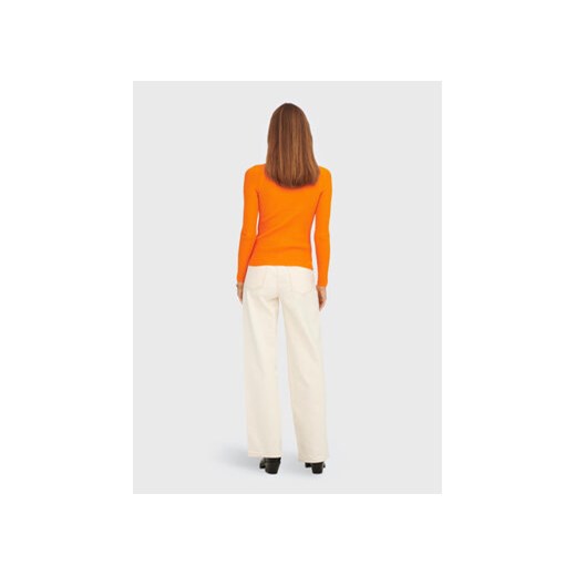 ONLY Sweter Rachella 15272596 Żółty Slim Fit L MODIVO
