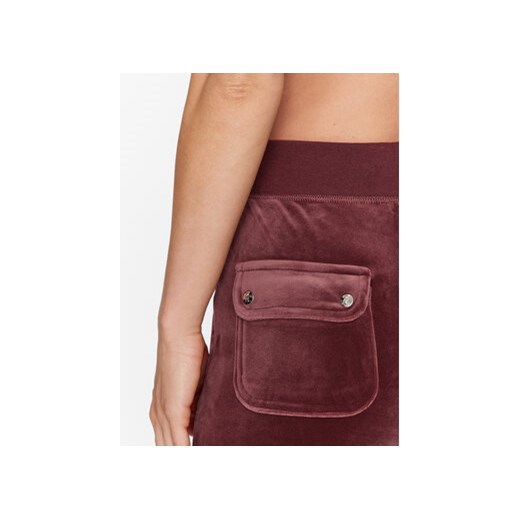Juicy Couture Spodnie dresowe Del Ray JCAP180 Bordowy Straight Fit Juicy Couture XS MODIVO
