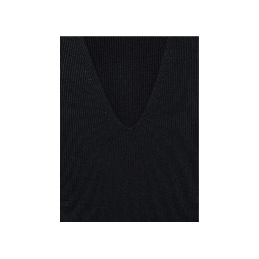 Mango Sukienka dzianinowa Linda 77050335 Czarny Slim Fit Mango S MODIVO