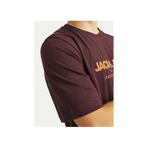 Jack&Jones T-Shirt Alvis 12256803 Czerwony Standard Fit L MODIVO