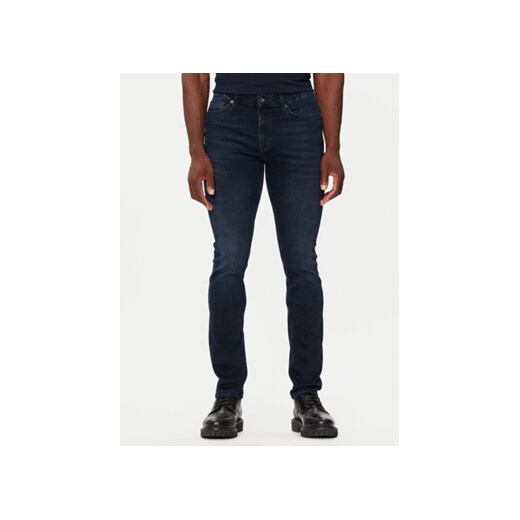 Mustang Jeansy Frisco 1013613 Granatowy Skinny Fit ze sklepu MODIVO w kategorii Jeansy męskie - zdjęcie 176691545