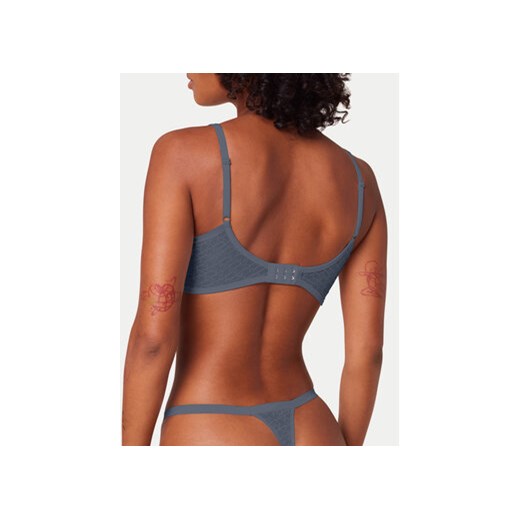 Triumph Biustonosz bezfiszbinowy Triumph Signature Sheer 10215909 Niebieski Triumph 85B MODIVO