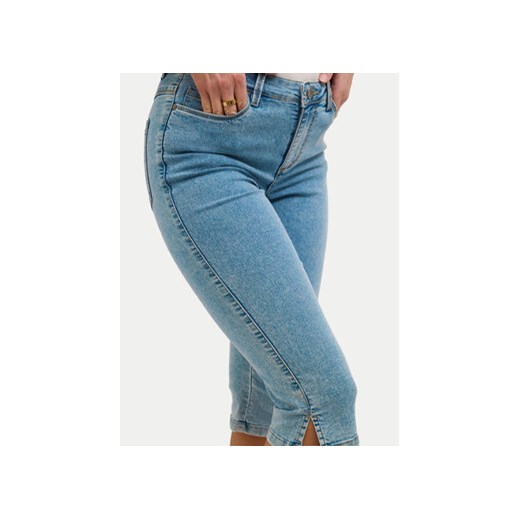 Kaffe Spodnie capri Vicky 10505521 Niebieski Slim Fit Kaffe 34 MODIVO