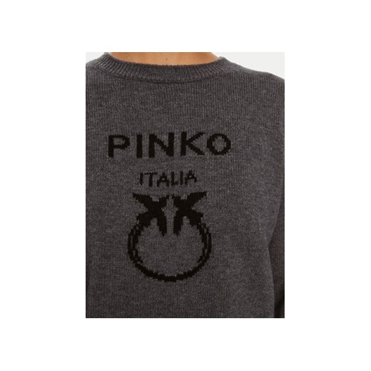 Pinko Sweter Burgos 100414 Y7Z4 Szary Regular Fit Pinko S MODIVO