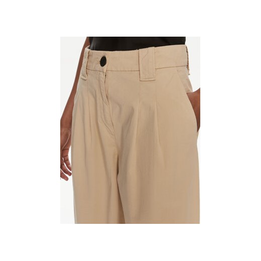 Hugo Spodnie materiałowe Hanico-1-D 50489241 Beżowy Relaxed Fit 36 MODIVO