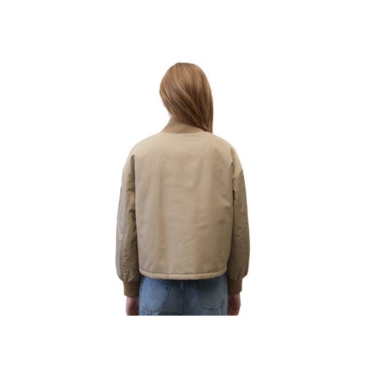 Marc O'Polo Kurtka przejściowa 302127070287 Brązowy Relaxed Fit 46 MODIVO