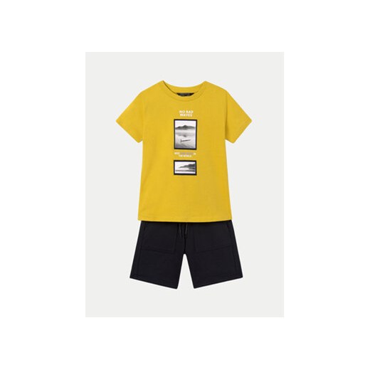 Mayoral Komplet t-shirt i spodenki 6670 Zielony Regular Fit Mayoral 16Y MODIVO