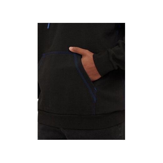 Hugo Bluza Nitlogohood 50521697 Czarny Regular Fit XL MODIVO