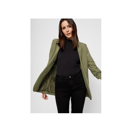 Pieces Marynarka 17090996 Zielony Regular Fit Pieces XXL MODIVO