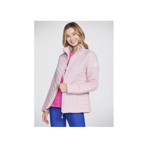 Skechers Kurtka anorak Goshield Everyday Jacket JA6 Różowy Regular Fit Skechers XS MODIVO