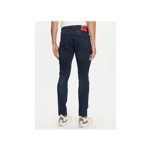 Hugo Jeansy 50522149 Granatowy Slim Fit 34_34 MODIVO