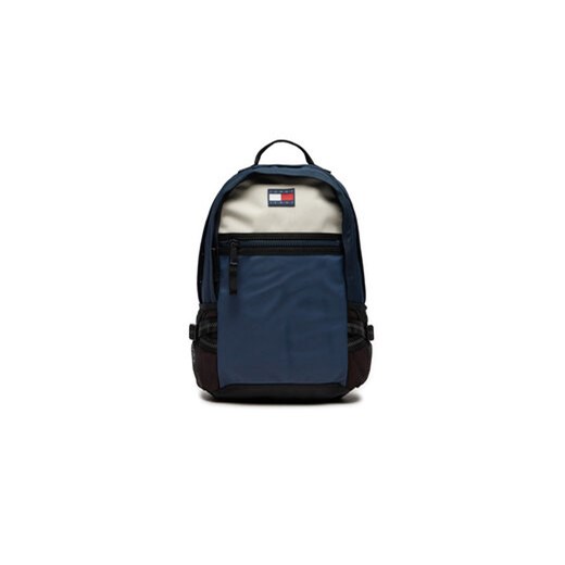 Tommy Jeans Plecak Mochila color block con logo engomado de hombre AM0AM12611 Granatowy ze sklepu MODIVO w kategorii Plecaki - zdjęcie 176699965