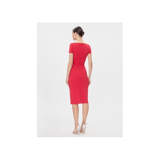 Rinascimento Sukienka koktajlowa CFC0115348003 Różowy Slim Fit Rinascimento XS MODIVO