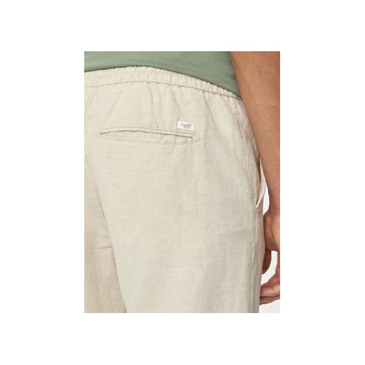 Mustang Spodnie materiałowe Milano 1015156 Beżowy Tapered Fit Mustang 33_34 MODIVO