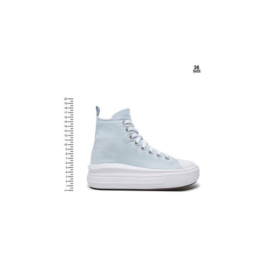 Converse Trampki Chuck Taylor All Star Move A08427C Szary Converse 39 MODIVO