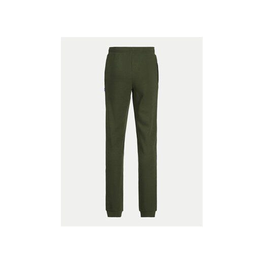 Jack&Jones Junior Spodnie dresowe Logo 12258850 Zielony Slim Fit Jack&jones Junior 140 MODIVO