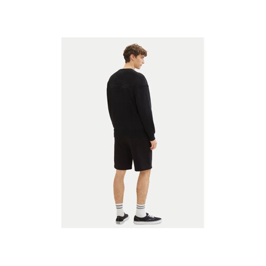 Tom Tailor Denim Szorty sportowe 1040931 Czarny Relaxed Fit Tom Tailor Denim L MODIVO