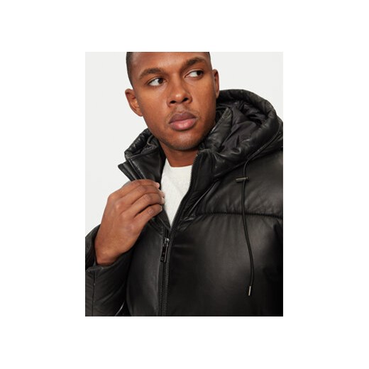 Milestone Kurtka skórzana Patrick 43104021080 Czarny Regular Fit Milestone 52 MODIVO