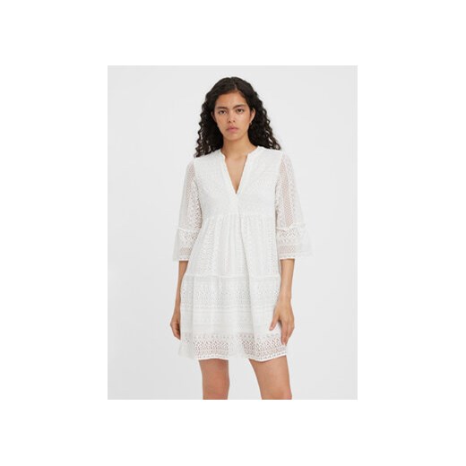 Vero Moda Sukienka letnia Honey 10275875 Biały Relaxed Fit Vero Moda M MODIVO