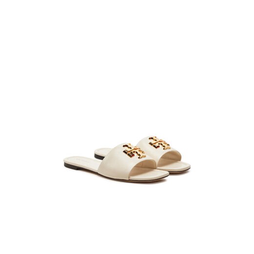 Tory Burch Klapki Eleanor 157966 Écru Tory Burch 36 MODIVO