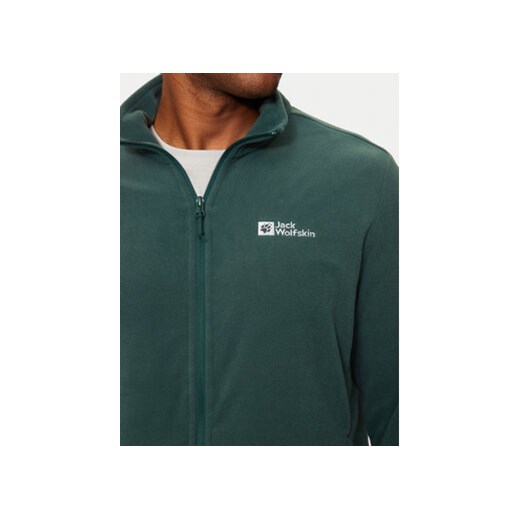 Jack Wolfskin Polar Taunus Fz 1711451 Zielony Regular Fit Jack Wolfskin S MODIVO