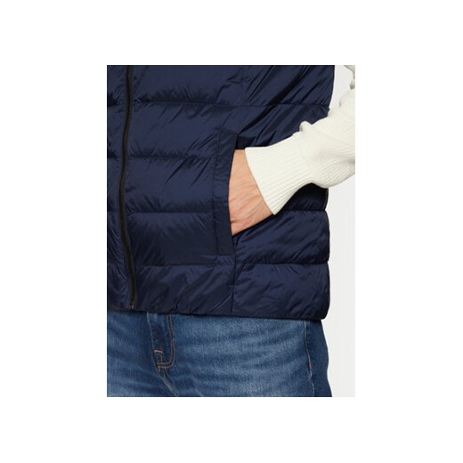 Tommy Jeans Kamizelka DM0DM20663 Granatowy Regular Fit ze sklepu MODIVO w kategorii Kamizelki męskie - zdjęcie 176705458