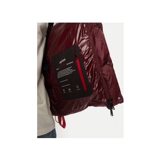 AFTER LABEL Kurtka puchowa Chamonix A00015 Bordowy Regular Fit After Label XXL MODIVO
