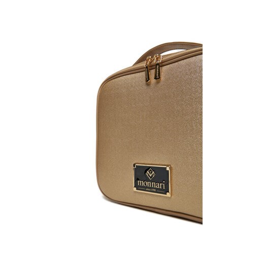 Monnari Kosmetyczka CSM0110-023 Złoty one size MODIVO