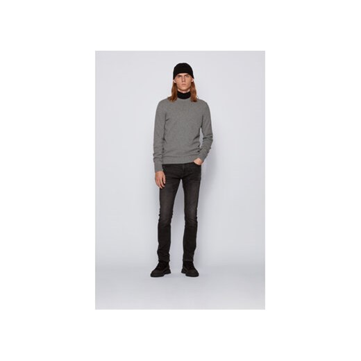 Boss Sweter Kontreal 50434315 Szary Regular Fit XL MODIVO