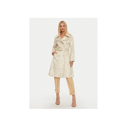 Guess Trencz W4YL23 WE4T0 Beżowy Regular Fit Guess XXL MODIVO