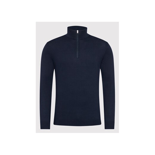 Selected Homme Sweter Berg 16074687 Granatowy Regular Fit Selected Homme M MODIVO