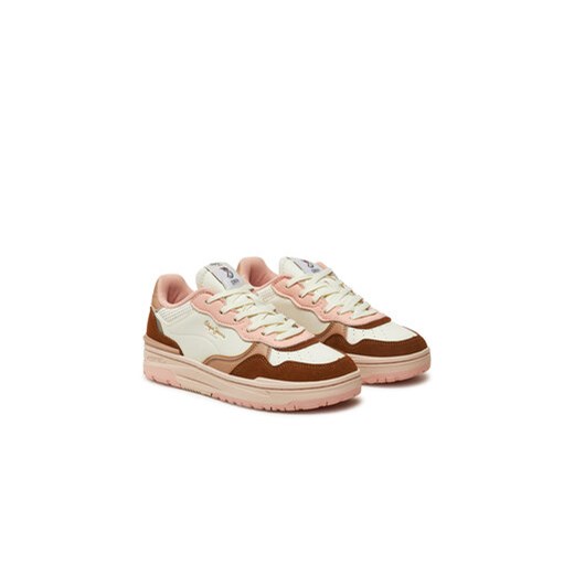 Pepe Jeans Sneakersy PLS00024 Brązowy Pepe Jeans 37 MODIVO