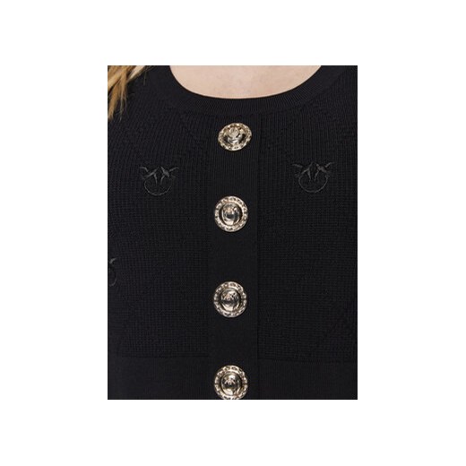 Pinko Top Lion 100148 A0HW Czarny Slim Fit Pinko L MODIVO