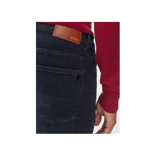 Boss Jeansy Delaware 50524018 Granatowy Slim Fit 35_34 MODIVO