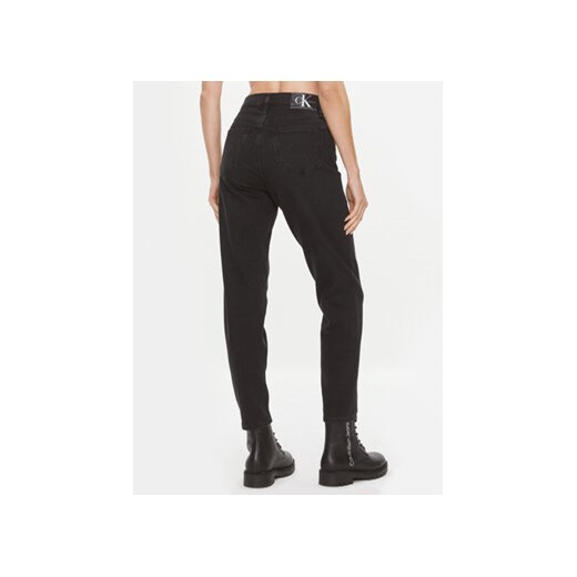 Calvin Klein Jeans Jeansy J20J221659 Czarny Mom Fit 25 MODIVO