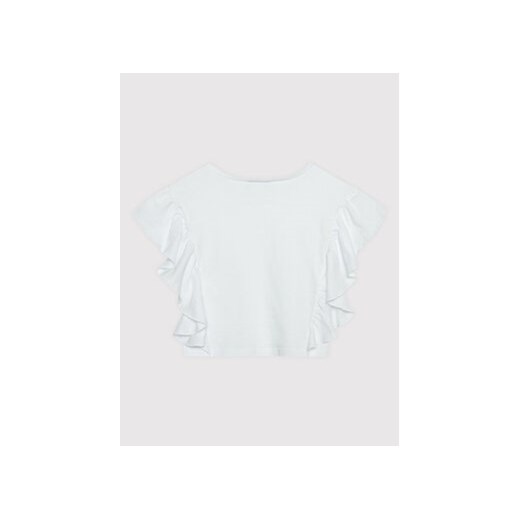 United Colors Of Benetton Bluzka 3F4JCH001 Biały Regular Fit United Colors Of Benetton 170 MODIVO