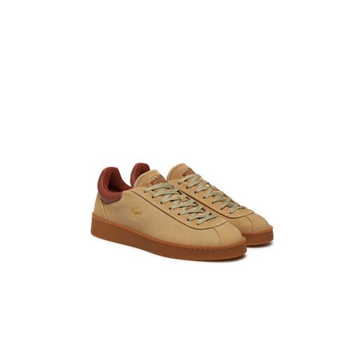 Lacoste Sneakersy Baseshot Premium 748SMA0007 Brązowy Lacoste 45 MODIVO