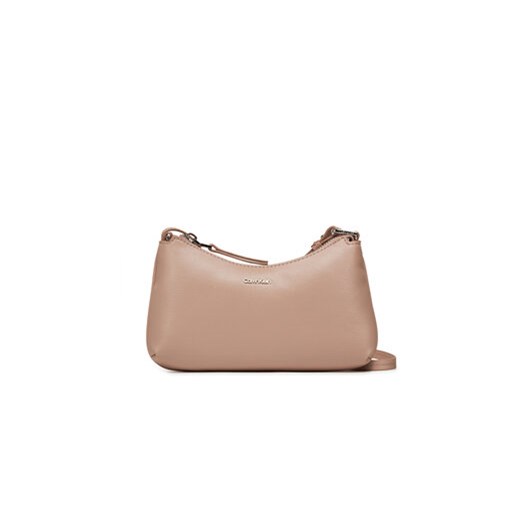 Calvin Klein Torebka Ck Must Soft Crossbody Bag_Pearl K60K611916 Beżowy Calvin Klein uniwersalny MODIVO