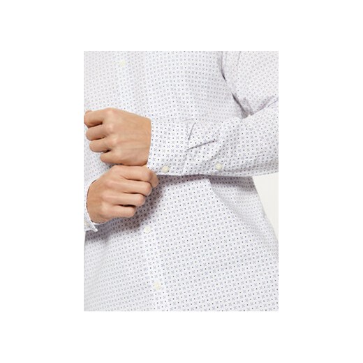 s.Oliver Koszula 2149815 Biały Slim Fit S MODIVO