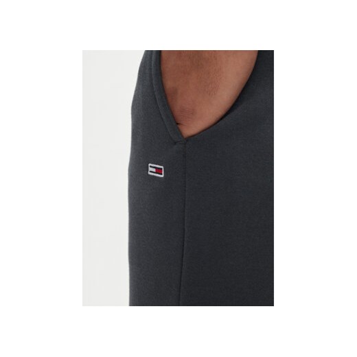 Tommy Jeans Spodnie dresowe Flag DM0DM20473 Szary Slim Fit Tommy Jeans XXL MODIVO