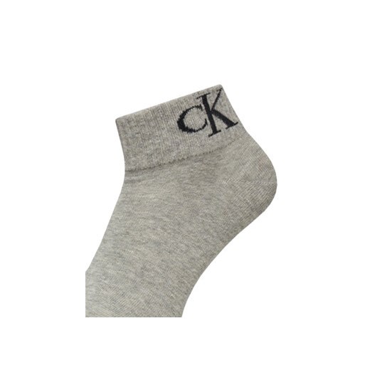 Calvin Klein Jeans Zestaw 2 par wysokich skarpet damskich 701228813 Szary 35_38 MODIVO