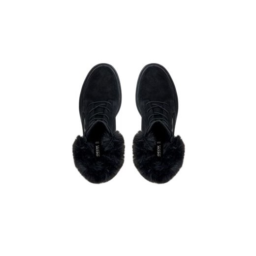 Geox Botki D Damiana D36QCB 022BH C9999 Czarny Geox 40 MODIVO