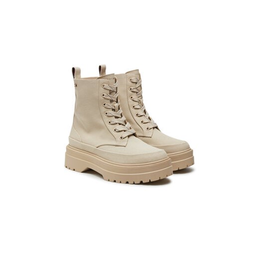 Tommy Hilfiger Botki FW0FW08200 Beżowy Tommy Hilfiger 39 MODIVO