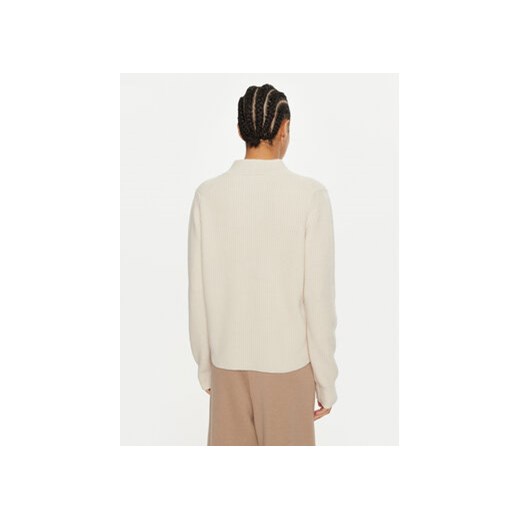 Calvin Klein Sweter K20K207426 Écru Relaxed Fit Calvin Klein L MODIVO