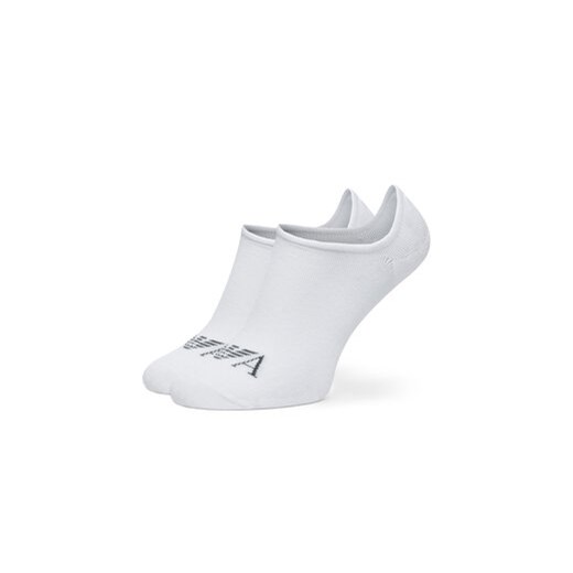 Emporio Armani Underwear Skarpety stopki męskie 305228 4F436 00998 Biały uniwersalny MODIVO