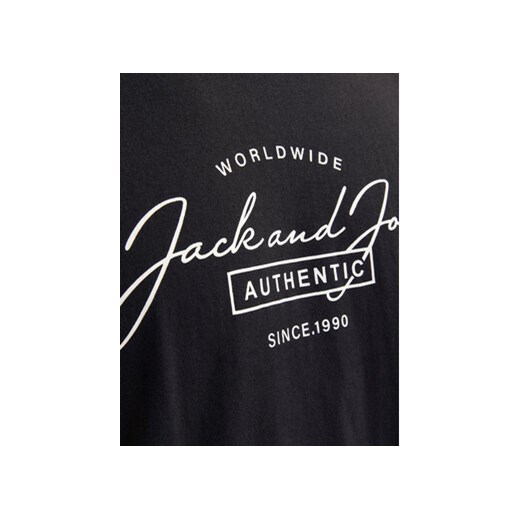 Jack&Jones T-Shirt Erris 12256799 Czarny Standard Fit S MODIVO