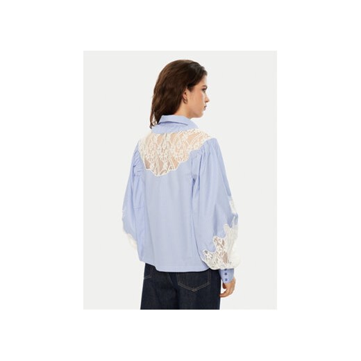 Munthe Koszula Shellcu 244101624423 Niebieski Regular Fit Munthe 40 MODIVO